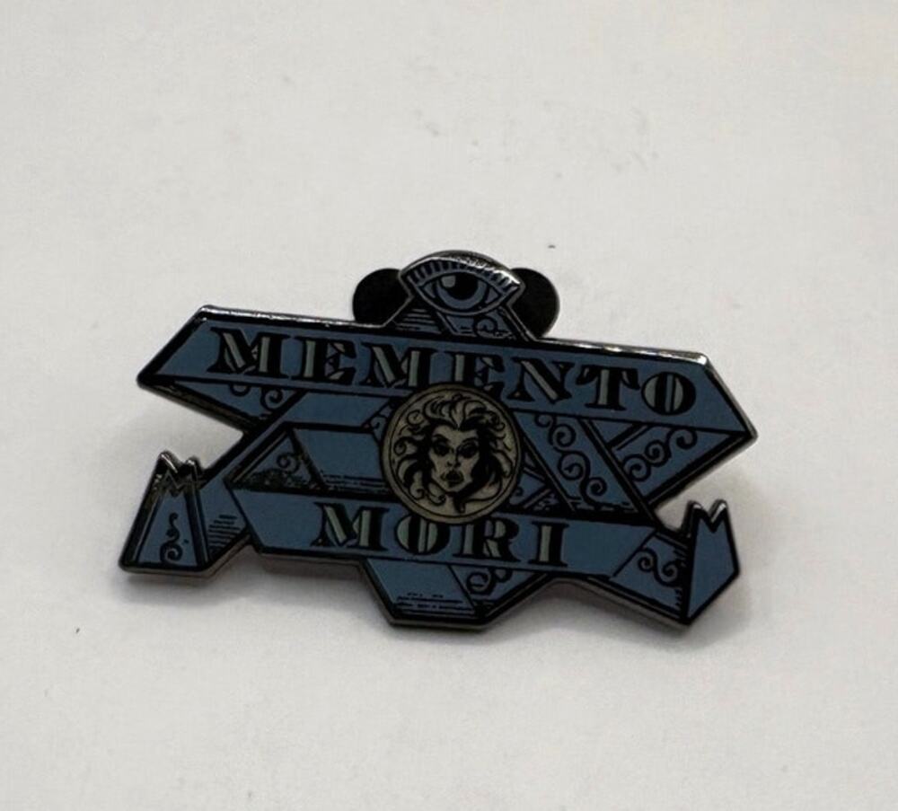 Disney Haunted Mansion Memento Mori Madame Leota Arrow Sign Pin